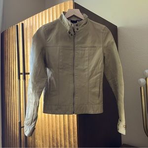 Hurley (Real Leather) Jacket Tan size Small